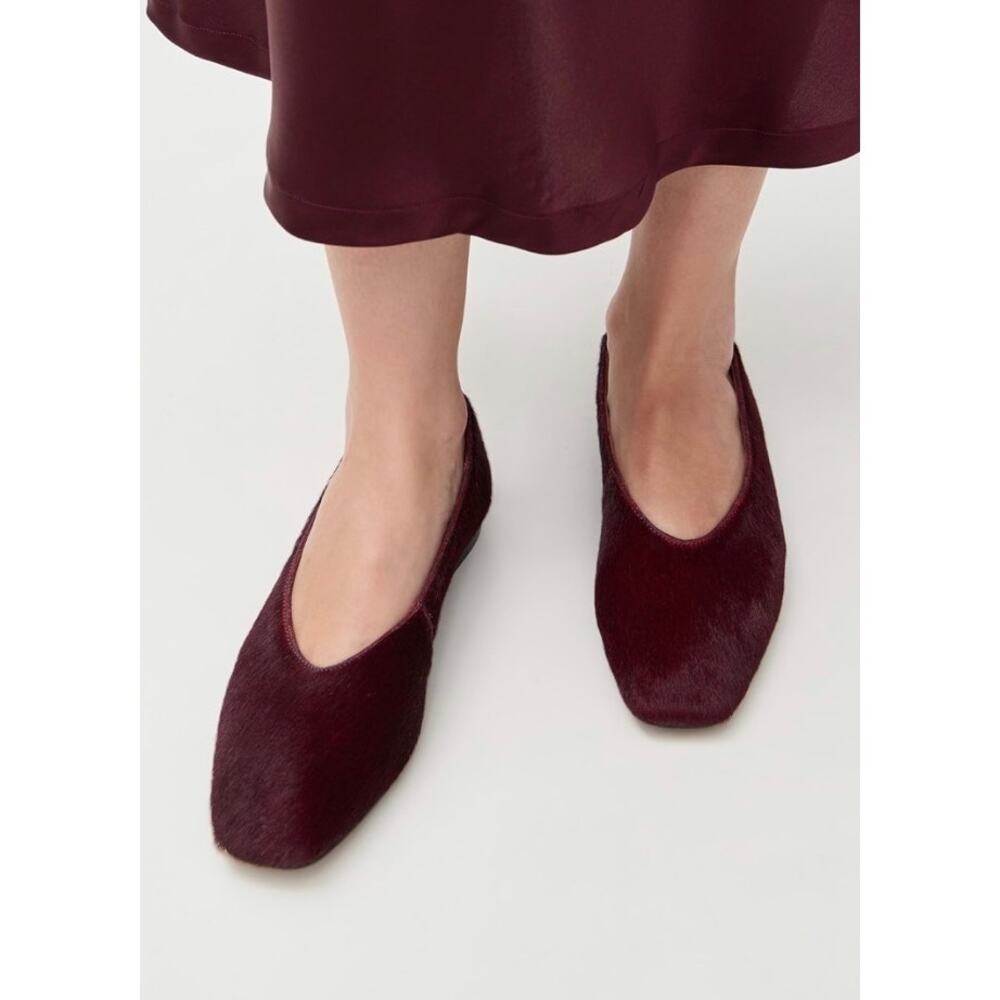 Madewell Sage Ballet Flats in Cabernet Women’s Sz. 8.5 - Picture 2 of 10
